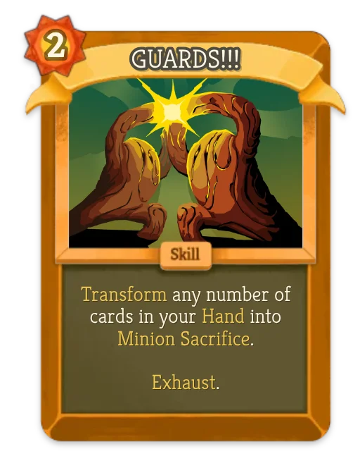 GUARDS!!! card art