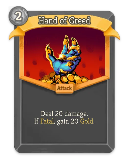 Hand of Greed card art