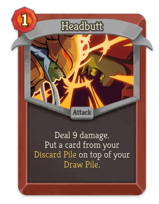 Headbutt card art