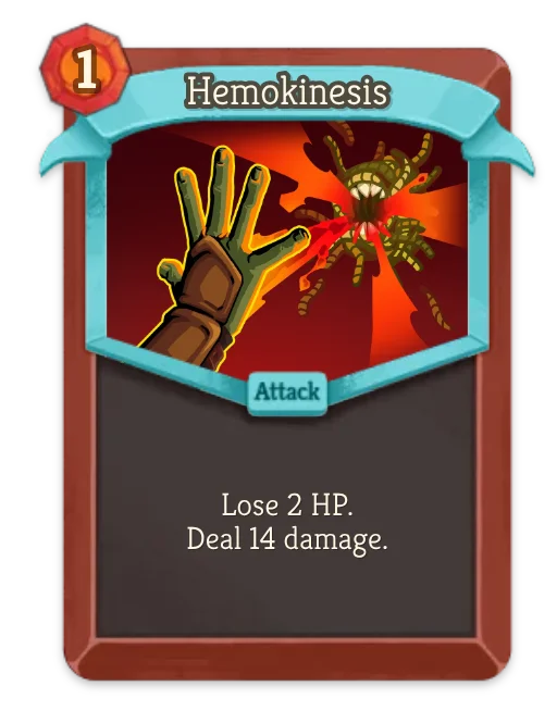 Hemokinesis card art