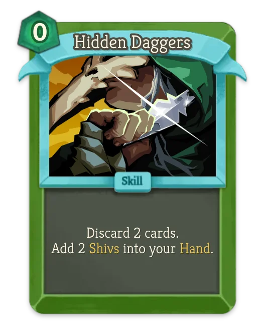Hidden Daggers card art