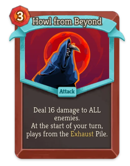 Howl from Beyond card art