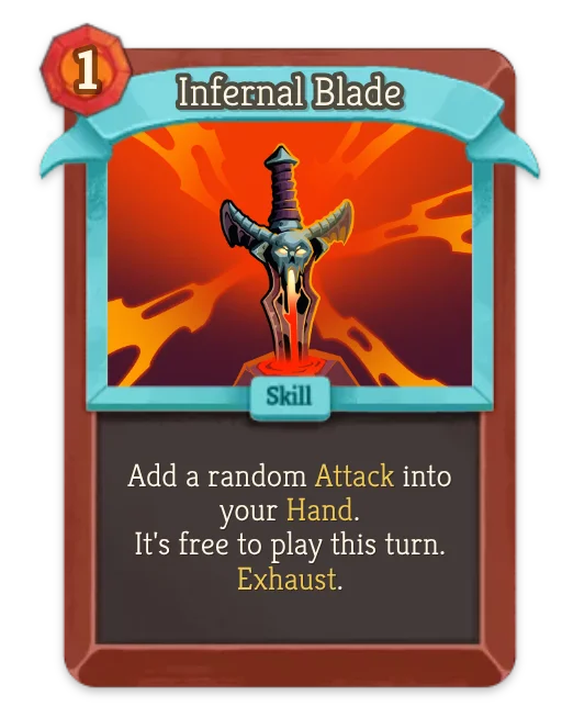 Infernal Blade card art
