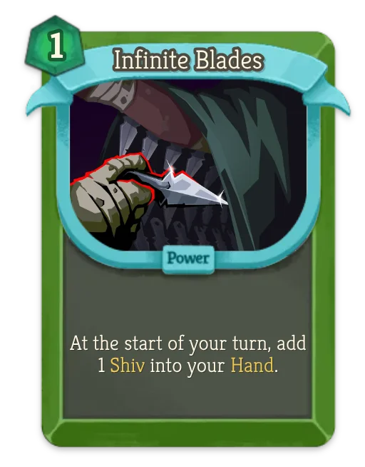 Infinite Blades card art