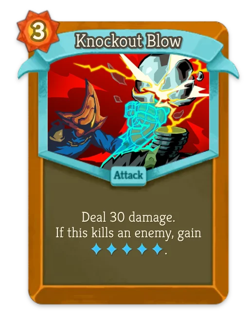 Knockout Blow card art