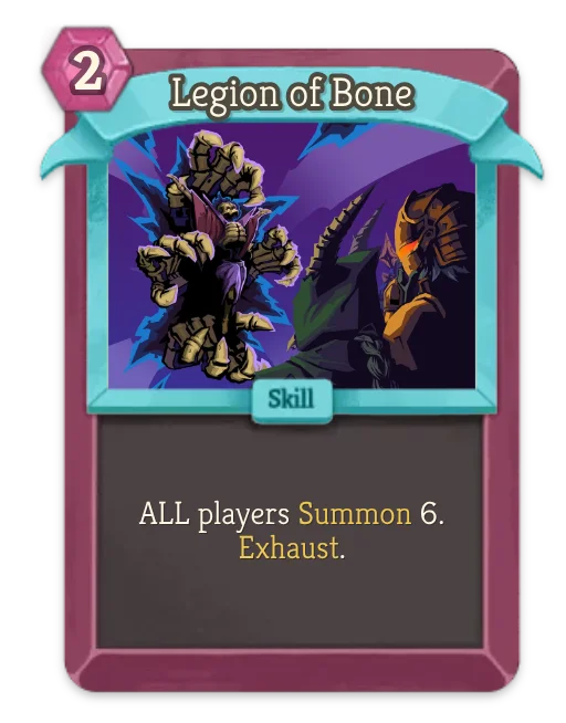 Legion of Bone card art