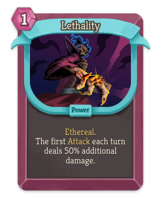 Lethality card art