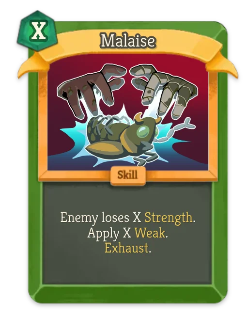 Malaise card art