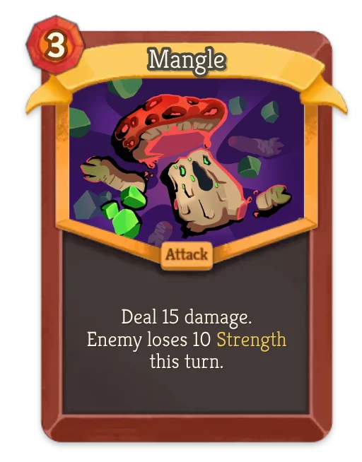 Mangle card art
