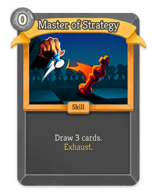 Master of Strategy card art