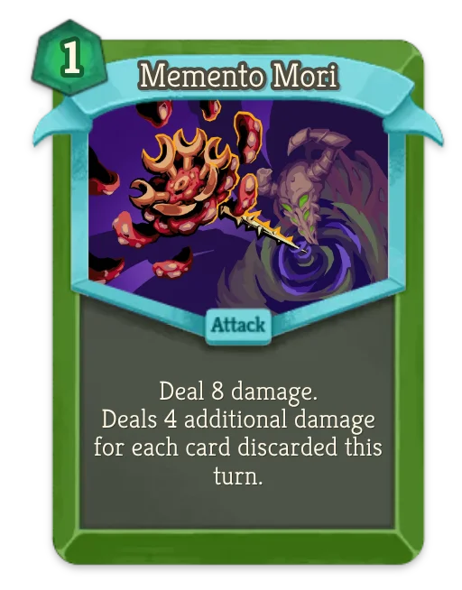 Memento Mori card art