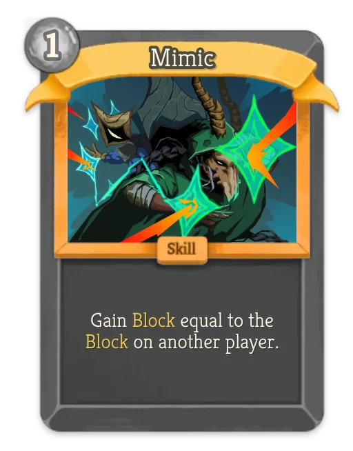 Mimic card art