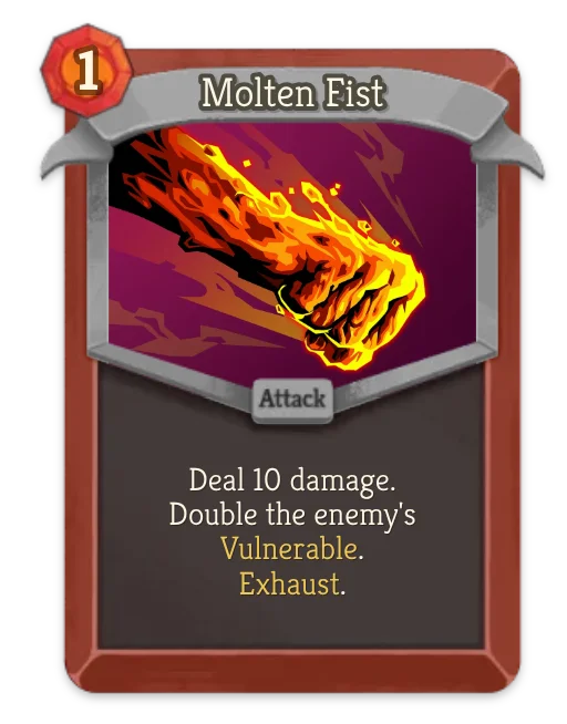 Molten Fist card art