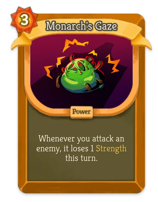 Monarch's Gaze card art