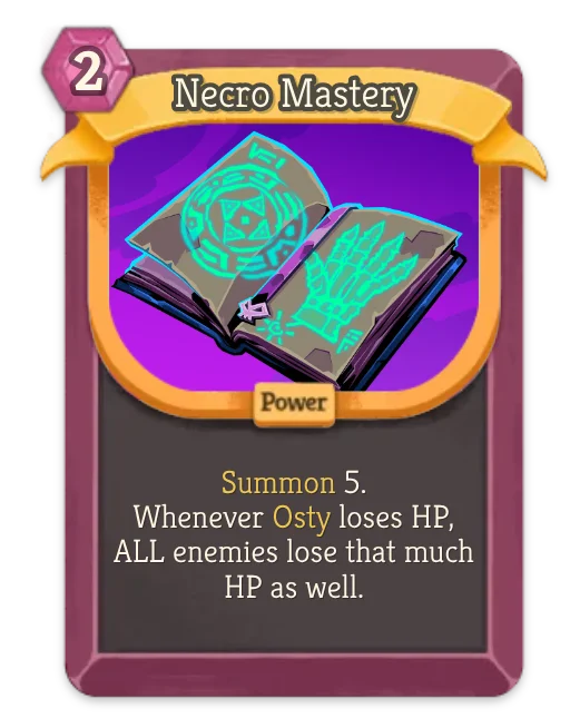 Necro Mastery card art
