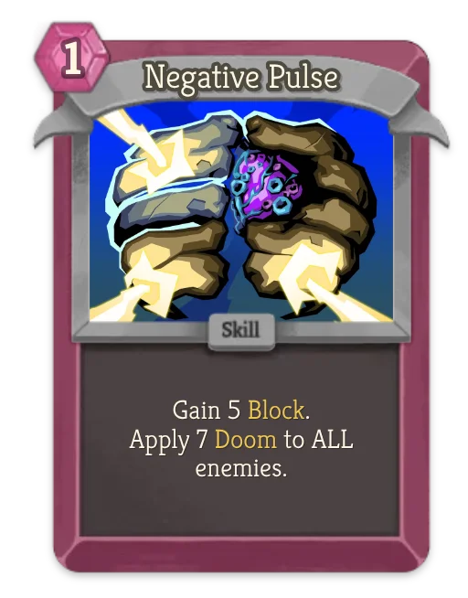 Negative Pulse card art