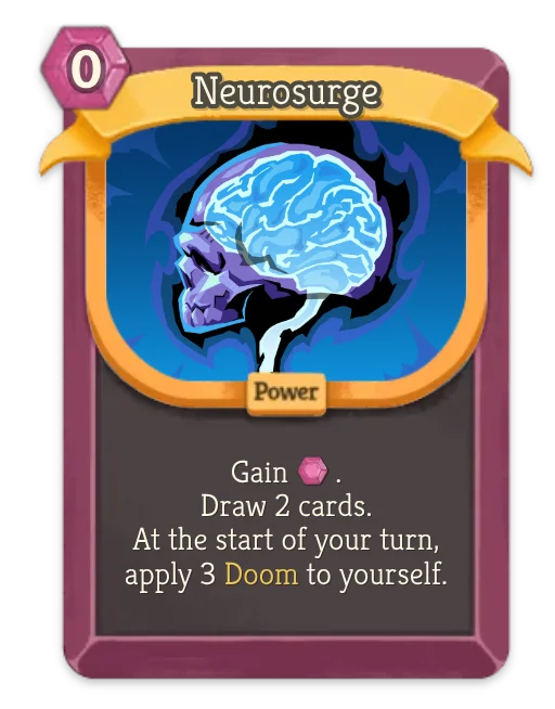 Neurosurge card art