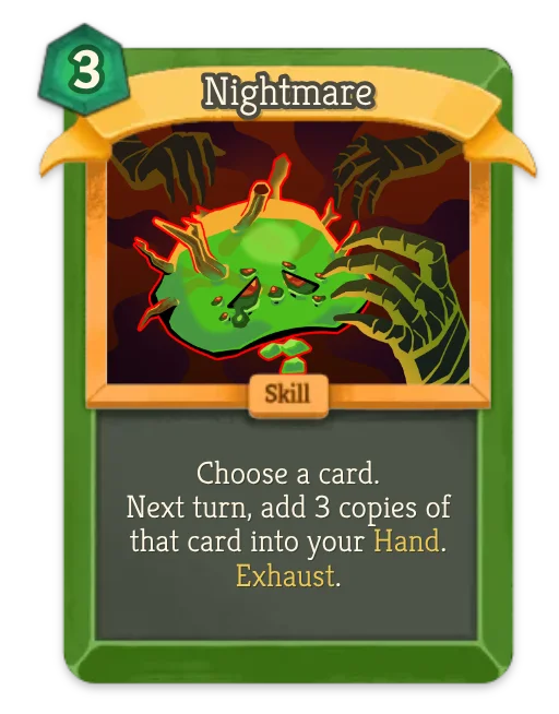 Nightmare card art