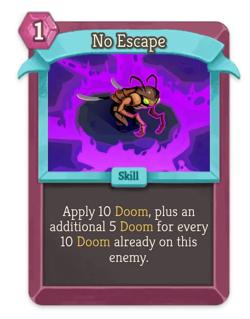 No Escape card art