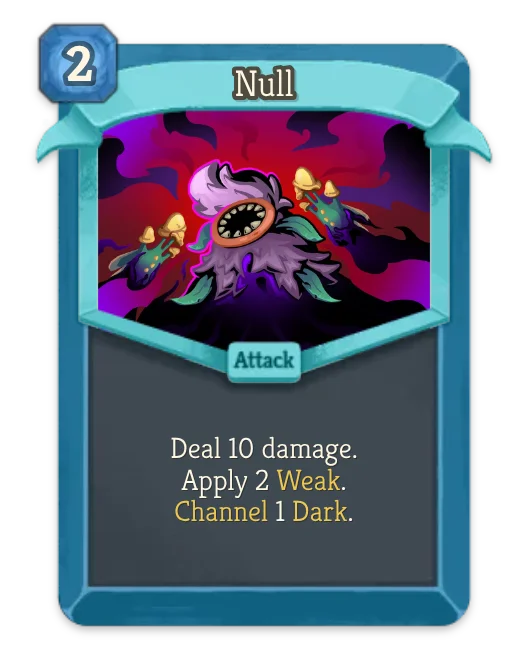 Null card art
