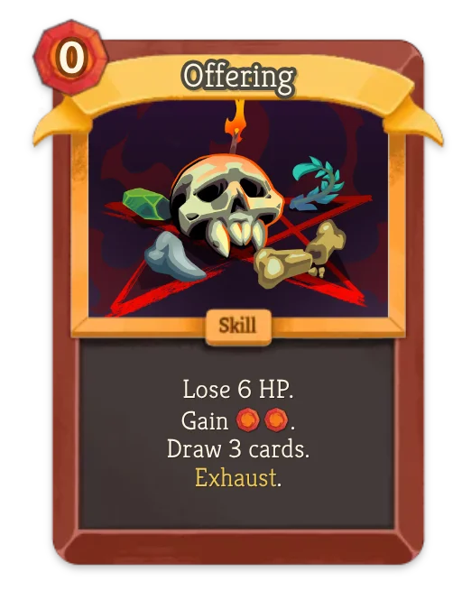 Offering card art
