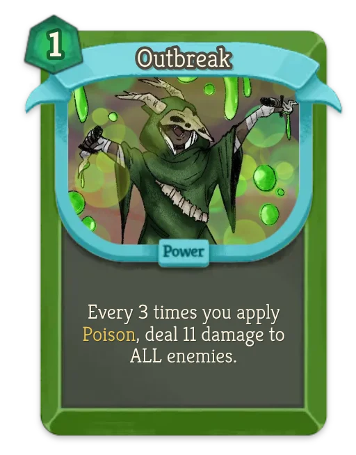 Outbreak card art