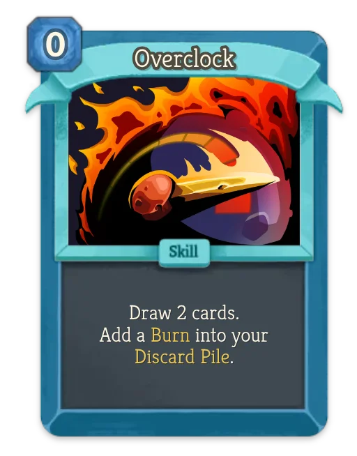 Overclock card art