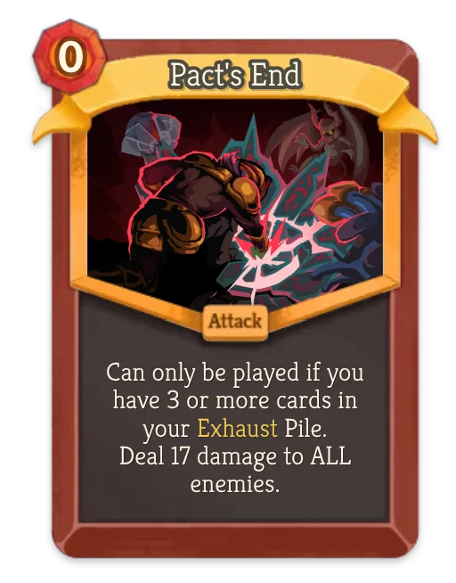 Pact's End card art