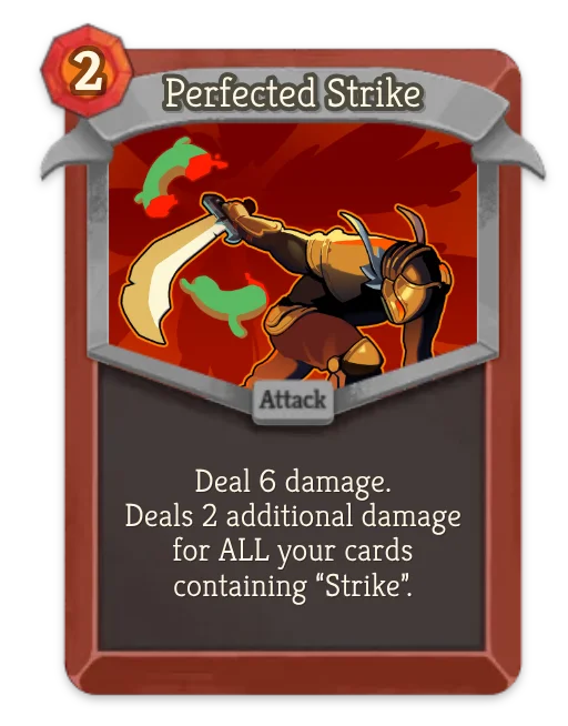 Perfected Strike card art