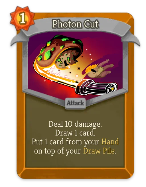 Photon Cut card art