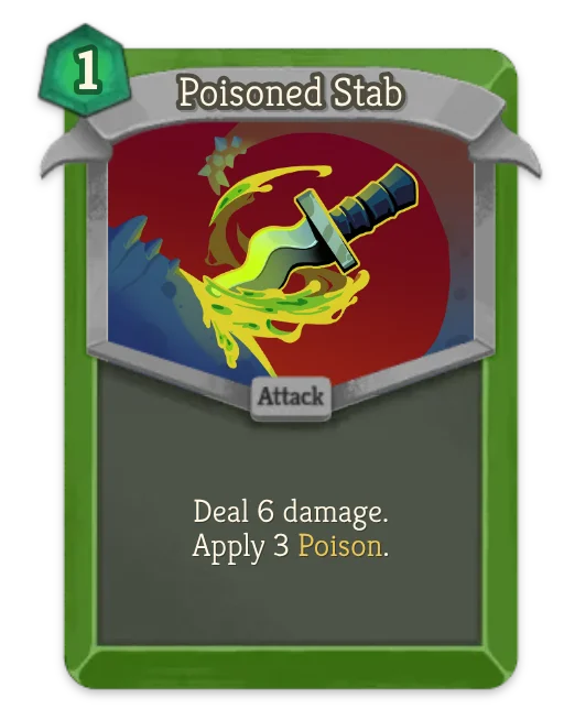 Poisoned Stab card art