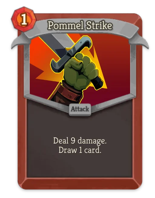 Pommel Strike card art