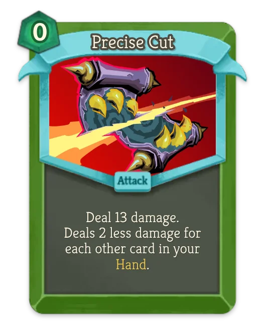Precise Cut card art