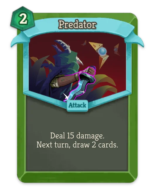 Predator card art