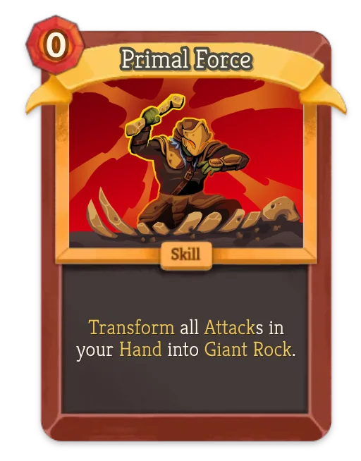 Primal Force card art