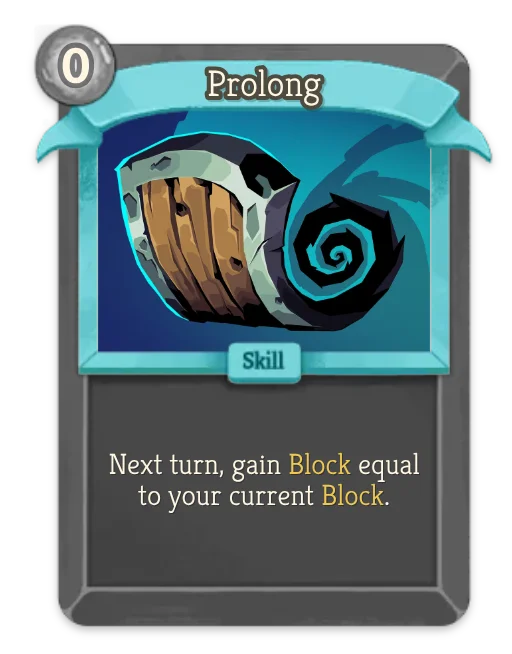 Prolong card art
