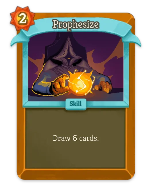 Prophesize card art