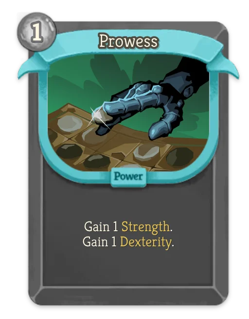 Prowess card art