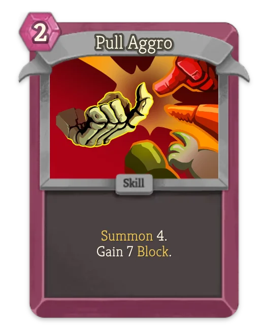 Pull Aggro card art