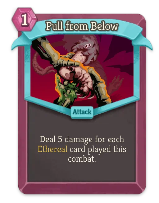 Pull from Below card art