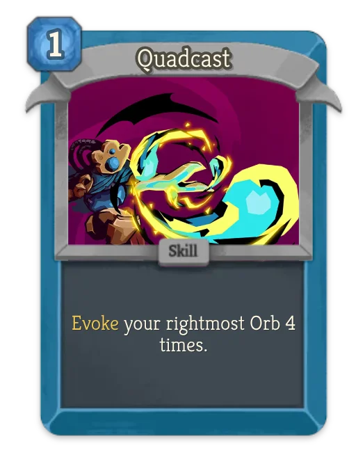 Quadcast card art