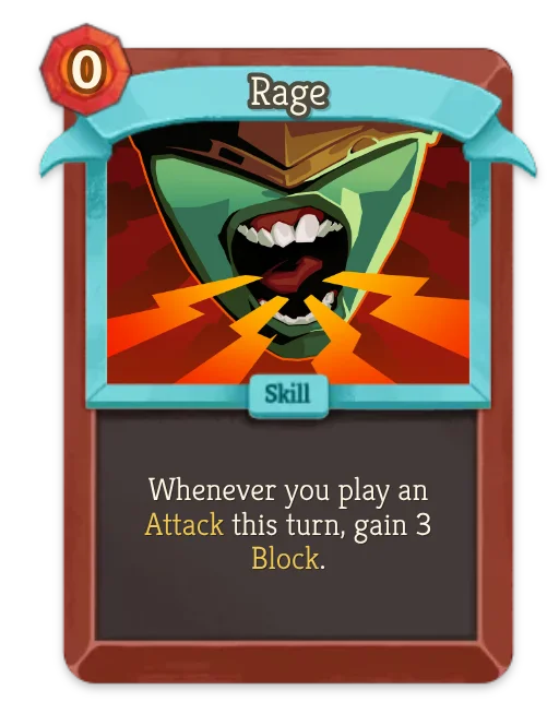 Rage card art
