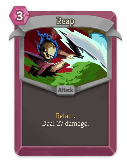 Reap card art