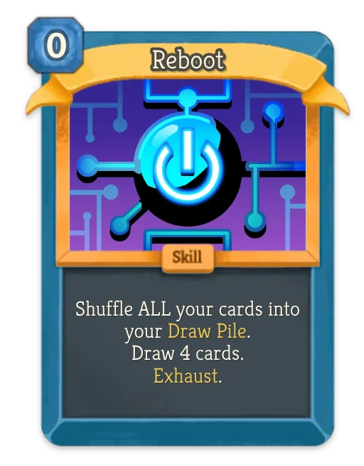 Reboot card art