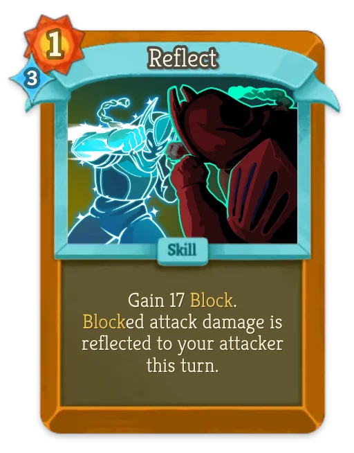 Reflect card art