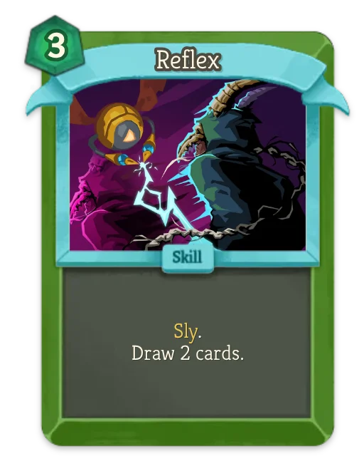 Reflex card art