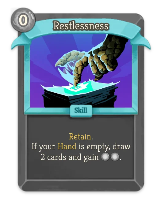 Restlessness card art