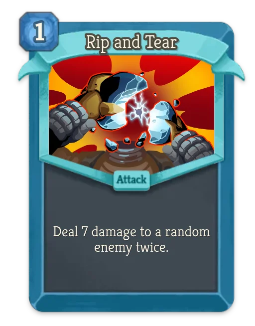 Rip and Tear card art