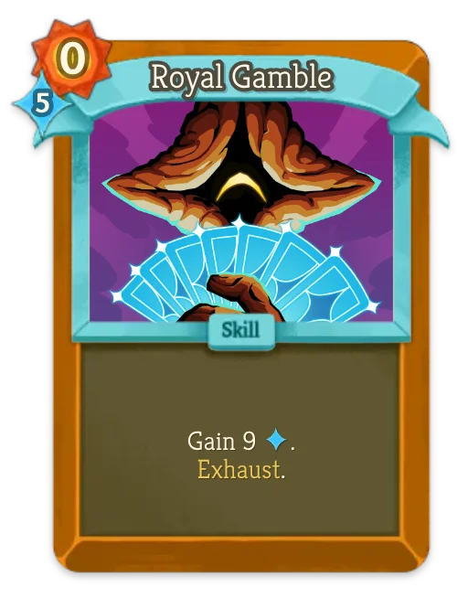 Royal Gamble card art