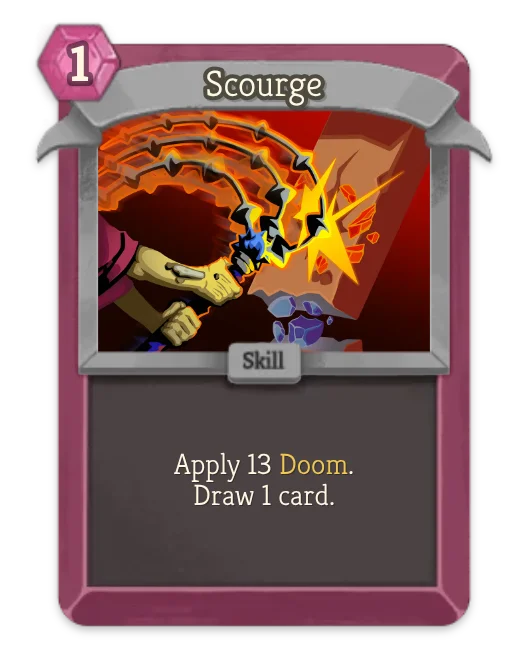Scourge card art